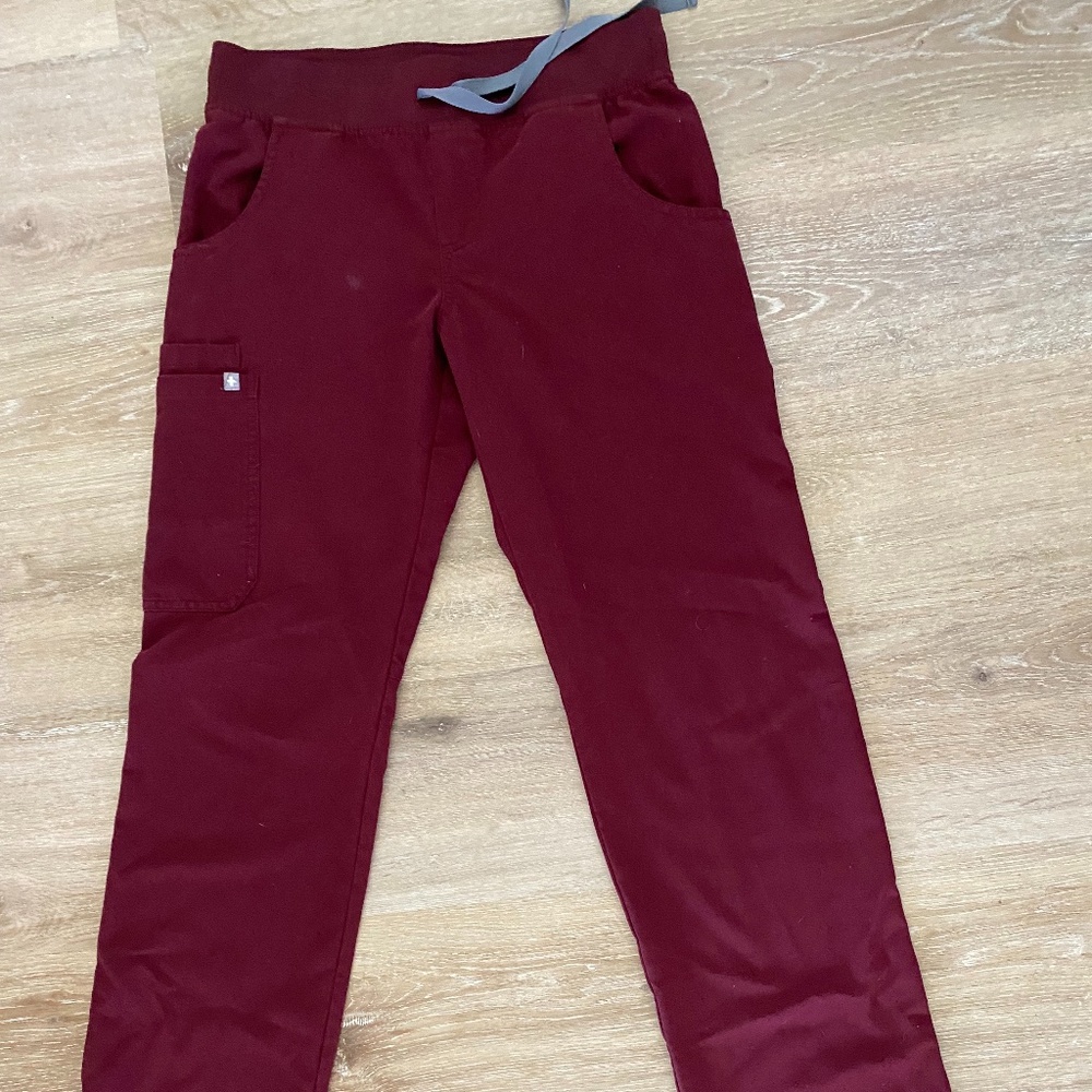 Figs Pant Kade XS Burgundy